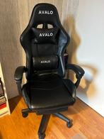 Avalo Gaming Stoel Zwart - Ergonomische bureaustoel, Huis en Inrichting, Ophalen, Gaming bureaustoel, Zwart, Zo goed als nieuw