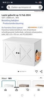 Kattenkast, Ophalen, Gebruikt, 110 cm of meer, Minder dan 65 cm