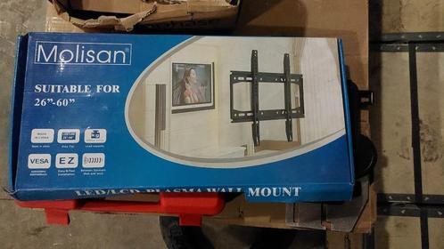 Universele TV Muurbeugel - 26 t/m 60 inch extra plat, Audio, Tv en Foto, Televisiebeugels, Nieuw, Ophalen of Verzenden