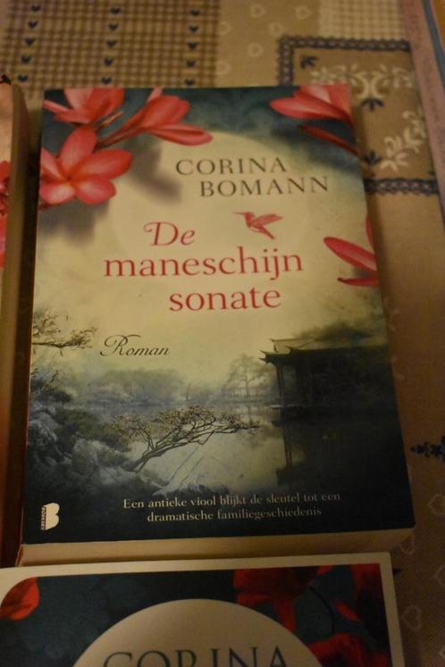 4 boeken van Corina Bomann/maneschijnsonate en klaprozenjaar, Boeken, Romans, Zo goed als nieuw, Nederland, Ophalen of Verzenden