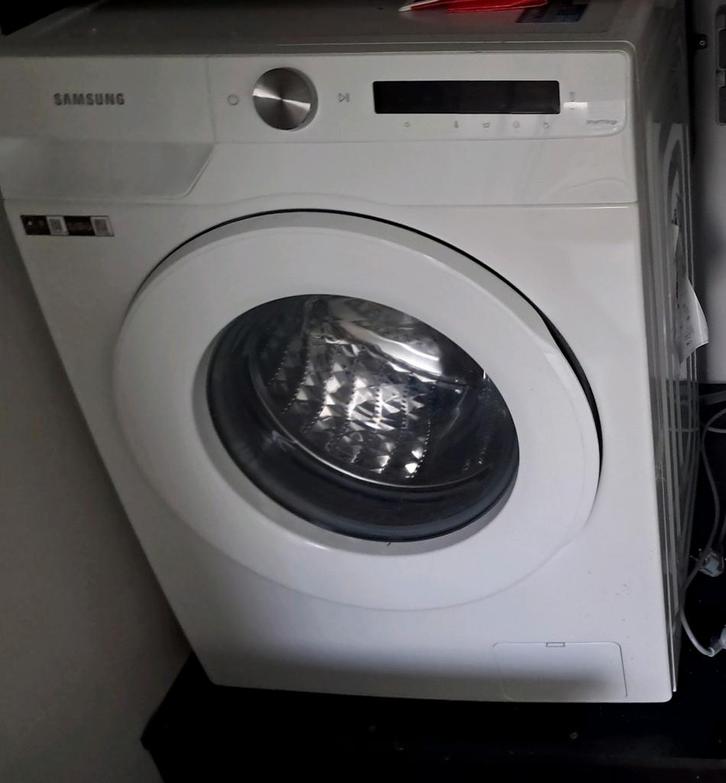 Samsung wasmachine met automatische dosering - Energie A, Witgoed en Apparatuur, Wasmachines, Gebruikt, Voorlader, 8 tot 10 kg