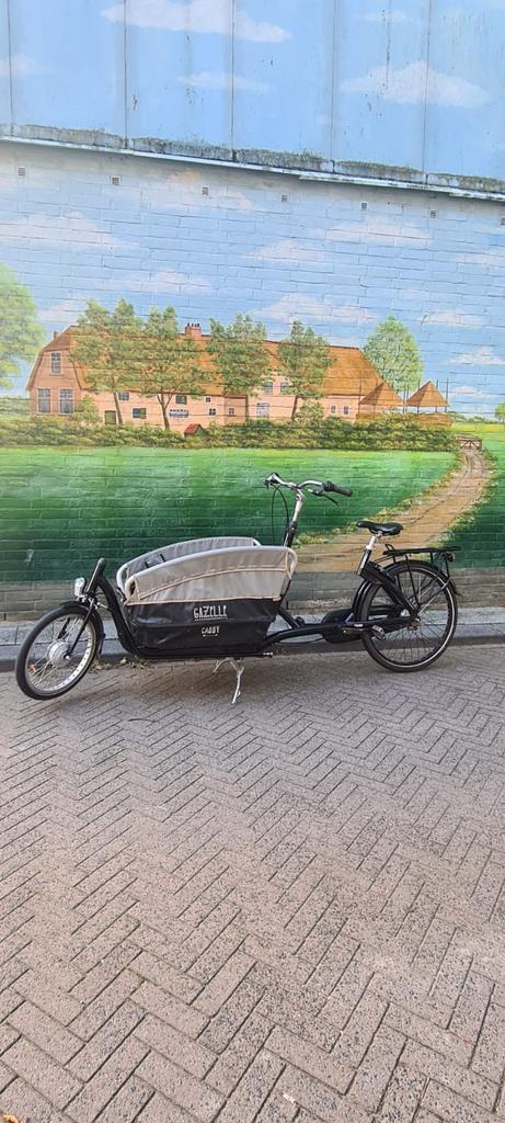 Bakfiets, gazelle cabby. BEZORGEN MOGELİJK, Fietsen en Brommers, Fietsen | Bakfietsen, Zo goed als nieuw, Gazelle, Ophalen of Verzenden