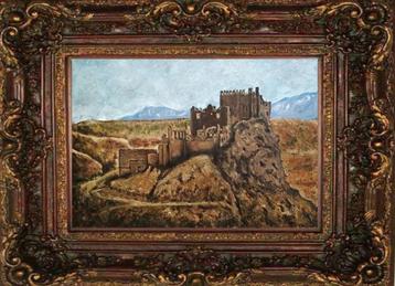 "Verlaten Citadel" Schilderij  beschikbaar voor biedingen