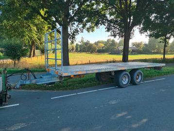 Cebeco 12t landbouwwagen Jadico 14ton aanhanger balenwagens beschikbaar voor biedingen