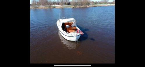 Te koop: Nidelv 24 - Bukh motor. Incl ligplaats in Friesland, Watersport en Boten, Motorboten en Motorjachten, Gebruikt, Polyester