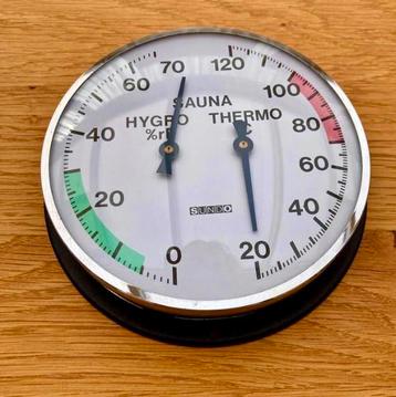 Nieuw: retro saunahygro- en thermometer SUNDO beschikbaar voor biedingen