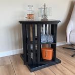 Antieke Zwarte Boekenmolen / Bijzettafel, Antiek en Kunst, Ophalen