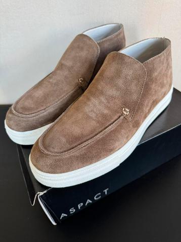 Aspact heren loafers, mt. 43, brown NIEUW!  beschikbaar voor biedingen