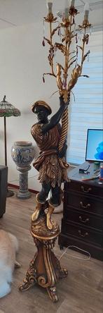Blackamoor vloerlamp, Antiek en Kunst, Ophalen