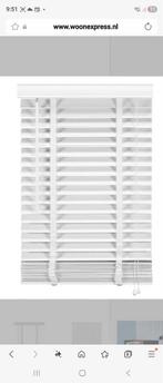 Houten lamellen 55 bij 220 wit, Huis en Inrichting, Ophalen of Verzenden, Wit, 200 cm of meer, 200 cm of meer