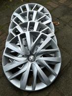 Set van 4 Peugeot wieldoppen, Auto diversen, Wieldoppen, Verzenden, Gebruikt