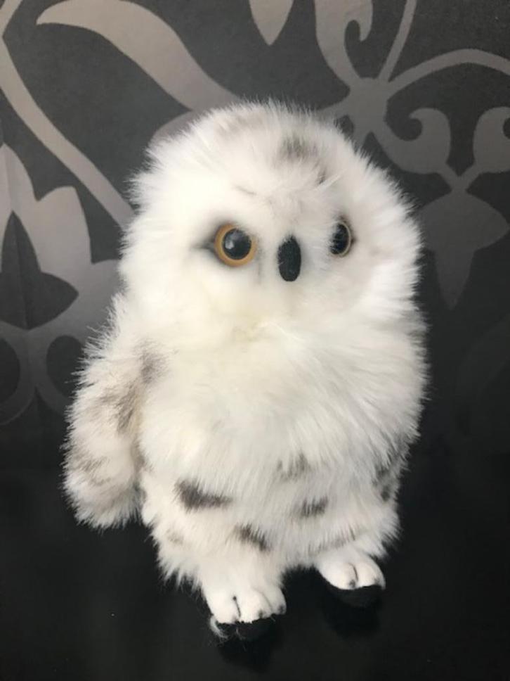 Sneeuwuil knuffel, Kinderen en Baby's, Speelgoed | Knuffels en Pluche, Zo goed als nieuw, Overige typen, Ophalen of Verzenden
