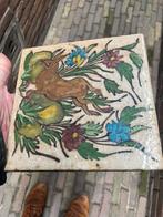 Perzische tegels drie stuks, Antiek en Kunst, Ophalen of Verzenden