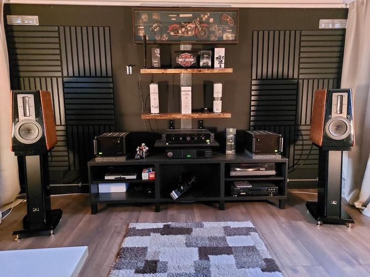 ALFI Pre amp & 2 monoblokken in zeer goede staat te koop aan, Audio, Tv en Foto, Versterkers en Receivers, Zo goed als nieuw, Overige merken