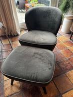 WOOD fauteuil groen, Huis en Inrichting, Fauteuils, Ophalen of Verzenden, Zo goed als nieuw