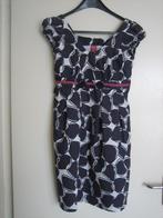Enig speels blauw-grijs katoenen jurkje DEPT 36-38 snazzeys, Maat 38/40 (M), Zo goed als nieuw, Onder de knie, Dept