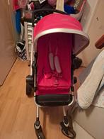 Joolz kinderwagen - roze, Kinderen en Baby's, Kinderwagens en Combinaties, Verstelbare duwstang, Zo goed als nieuw, Combiwagen