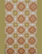 13589 origineel behang jaren 70 grafisch swiet    , Huis en Inrichting, Ophalen of Verzenden, 75 m² of meer, Beige