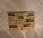 Steigerhout wandbord, Ophalen, Zo goed als nieuw