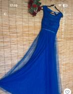 Blauwe Lange Jurk - Nieuw!, Kleding | Dames, Ophalen of Verzenden, Nieuw, Blauw