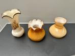 3x antieke lampenkapjes glas, Ophalen of Verzenden, Zo goed als nieuw, Rechthoekig, Minder dan 25 cm