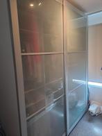 glazen schuifdeuren voor een pax kast, Gebruikt, 200 cm of meer, 150 tot 200 cm, Met hangruimte