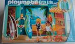 Playmobil surfschool city life surf shop speelbox 5641, Kinderen en Baby's, Speelgoed | Playmobil, Ophalen of Verzenden, Zo goed als nieuw