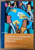 Handboek ontwerpgericht wetenschappelijk onderzoek, Ophalen of Verzenden, Zo goed als nieuw, Sociale wetenschap