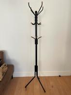 Zwarte, robuuste kapstok | ALS NIEUW, Huis en Inrichting, Woonaccessoires | Kapstokken, Ophalen, Zo goed als nieuw, Metaal, Staande kapstok