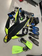 Complete duikset maat 41-43, 175cm, Ophalen, Gebruikt, Duikpak