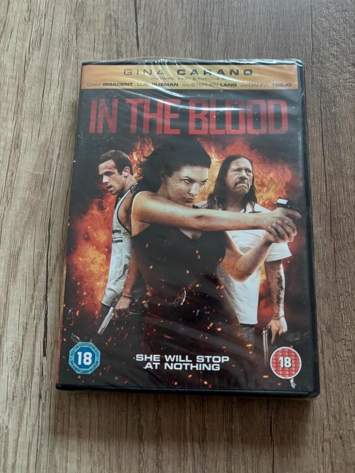 Dvd in the blood - nieuw in verpakking, Cd's en Dvd's, Dvd's | Actie, Nieuw in verpakking, Actiethriller, Vanaf 16 jaar, Ophalen of Verzenden