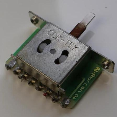 Pickup selector schakelaar (blade-type), COR-TEK., Muziek en Instrumenten, Instrumenten | Onderdelen, Zo goed als nieuw, Elektrische gitaar