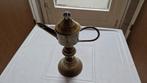 antieke koperen snotneus olielamp, Antiek en Kunst, Ophalen of Verzenden, Koper