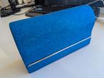 Blauw glitter avondtasje, Ophalen of Verzenden, Zo goed als nieuw, Blauw, Avondtasje
