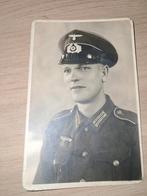 Wh met schirmmutze foto, top, Verzamelen, Militaria | Tweede Wereldoorlog, Ophalen of Verzenden, Nederland, Foto of Poster