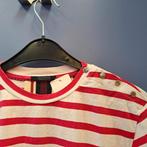 Scotch & Soda shirt / truitje roze/ wit gestreept S nr 45221, ., Scotch & Soda, Scotch & Soda, Ophalen of Verzenden