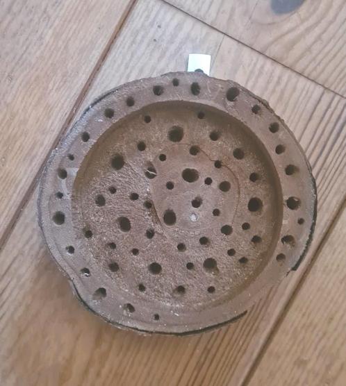 Klein rond bijenhotel, insectenhotel., Tuin en Terras, Tuinwanddecoratie, Zo goed als nieuw, Ophalen of Verzenden