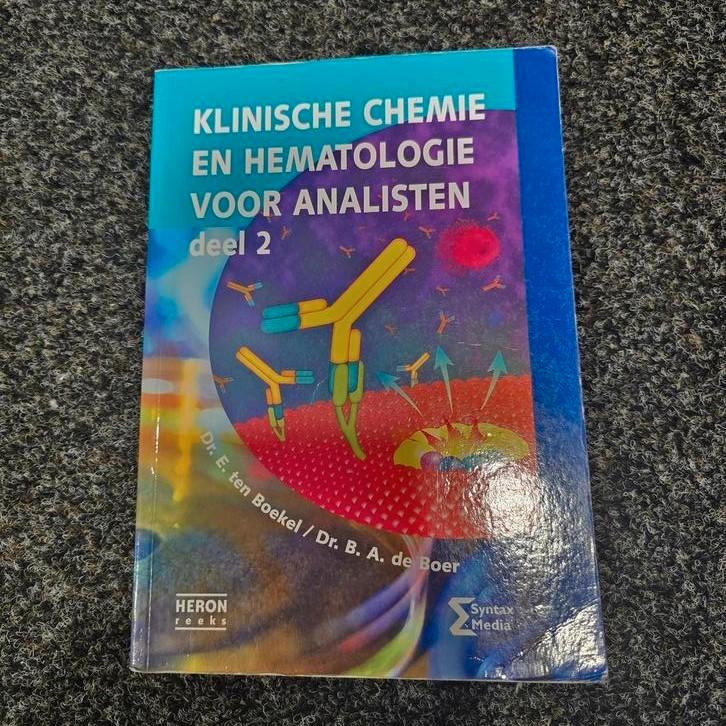 Klinische Chemie & Hematologie Deel 2 - MLO, Boeken, Studieboeken en Cursussen, Gelezen, MBO, Beta, Ophalen of Verzenden