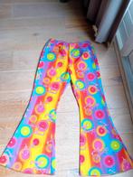 Disco Flower Power Flared Broek Carnaval, Kleding | Dames, Maat 38/40 (M), Overige kleuren, Ophalen of Verzenden, Zo goed als nieuw