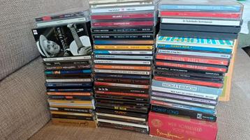 Partij cd's stuk of 85 albums  veel met 2 of meer cd's  beschikbaar voor biedingen