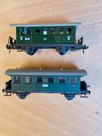 2 Fleischmann Personen-Rijtuigen, Gelijkstroom, Fleischmann, Wagon, Ophalen of Verzenden