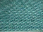 De Ploeg Fezwool groen+koningsblauw+grijs restant meubelstof, Hobby en Vrije tijd, Stoffen en Lappen, Wol, 120 cm of meer, Nieuw