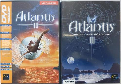 ATLANTIS II Beyond Atlantis🌎 +ATLANTIS III The New World 🌏, Spelcomputers en Games, Games | Pc, Nieuw, Avontuur en Actie, 1 speler
