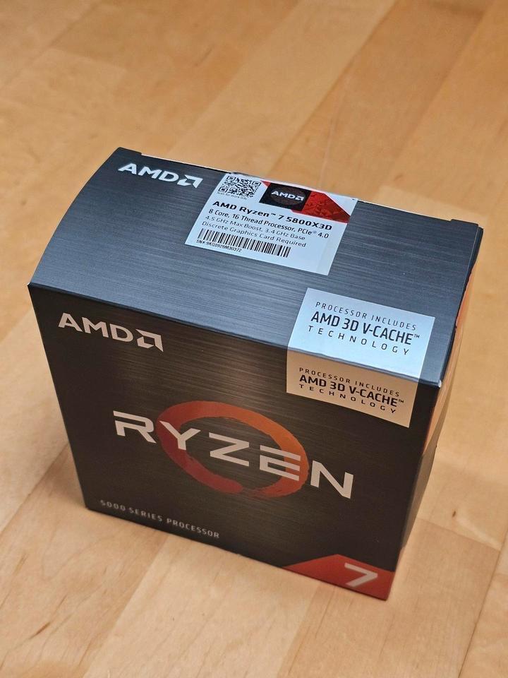 AMD Ryzen 7 5800X3D, Computers en Software, Processors, Zo goed als nieuw, 3 tot 4 Ghz, Ophalen