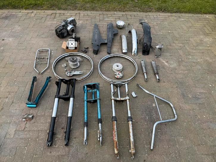 Puch Maxi onderdelen, Fietsen en Brommers, Brommeronderdelen | Puch, Gebruikt, Overige typen, Ophalen