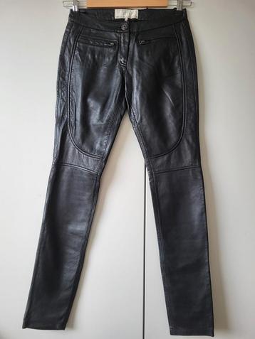 Nieuwe Dept broek van 100% leer, in maat xs/34 beschikbaar voor biedingen