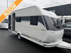 Hobby Ontour 470 KMF Zondag 8 februari open, Caravans en Kamperen, Caravans, Schokbreker, Dwarsbed, Hobby, Bedrijf