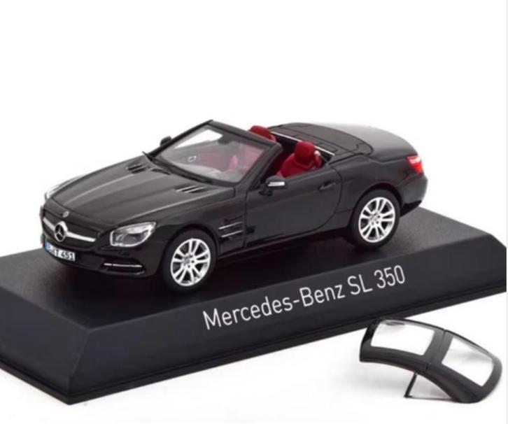 Mercedes Benz SL 350 2012 Zwart schaal 1/43 NOREV ref 351351, Hobby en Vrije tijd, Modelauto's | 1:43, Nieuw, Auto, Norev, Verzenden
