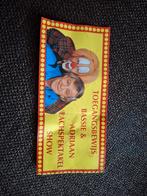 Bassie en Adriaan toegangskaartje Lachspektakel show, Ophalen of Verzenden, Foto of Kaart