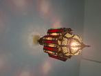 oosterse lamp glas koper wit rood lengte 60 cm breedte 40, Ophalen